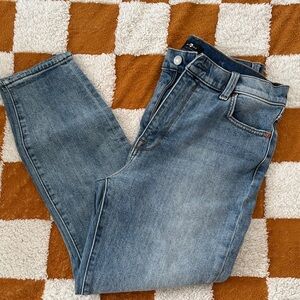 7 for all mankind high waist skinny jeans